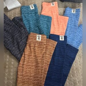 Chicduo 6 pack girls 7-8 Y yoga gym leggings high quality MSRP 80$